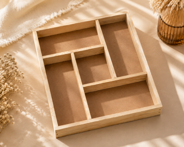 Pinewood 5 Dry Fruit Tray