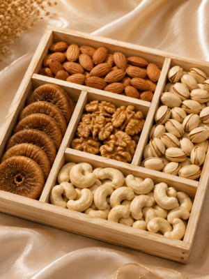 Pinewood 5 Dry Fruit Tray